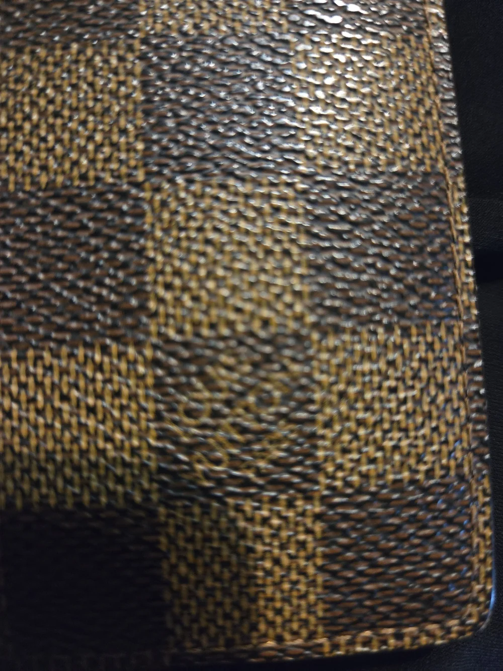 Louis Vuitton Brown Checkered Card Holder - Damier Canvas